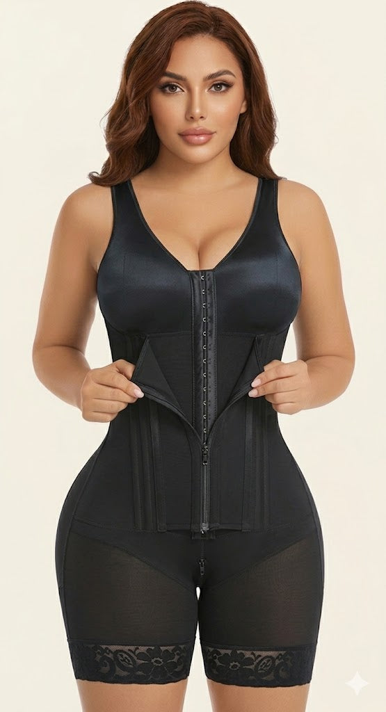 Vellamy Overbust Cincher — Waist Cincher with Built-In Bra