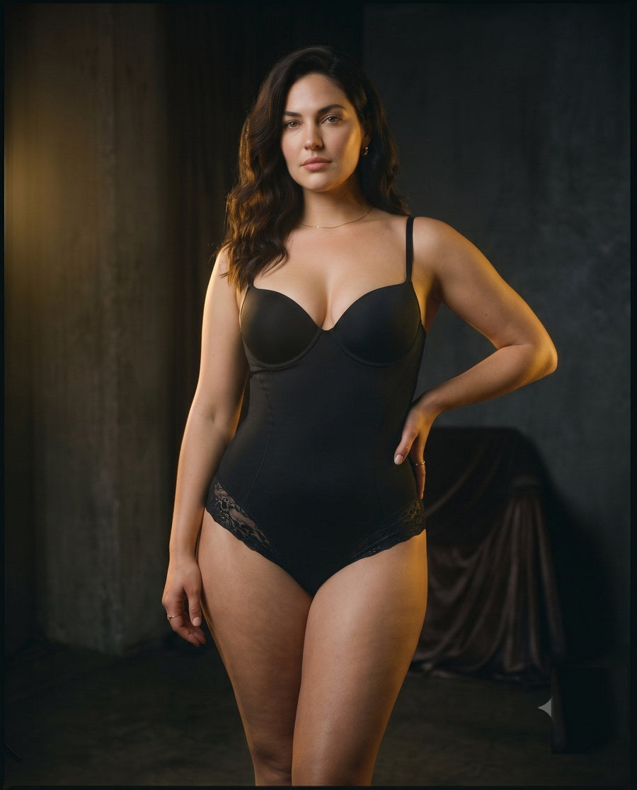 Vellamy Full-Body Sculpt — Shapewear Bodysuit with Built-In Bra